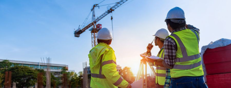 Qualitätsprüfung auf der Baustelle